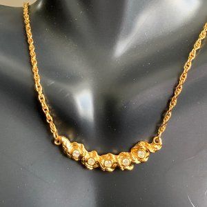 Avon "Braided Sparkle" Necklace